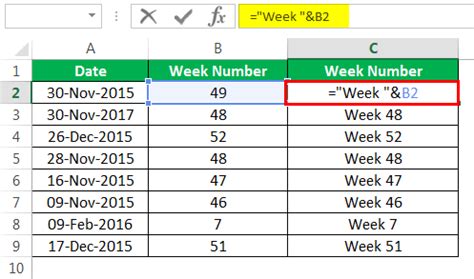 how to calculate weeks based on dates in excel