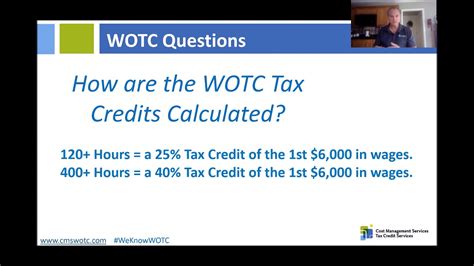how to calculate wotc credit