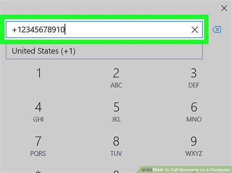 how to call a number on computer