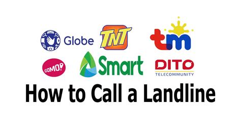 how to call cellphone number using globe landline