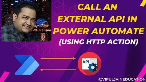 how to call external api in power automate