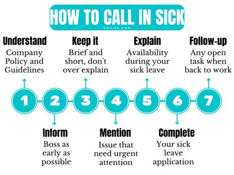 How To Call Into Work When Sick