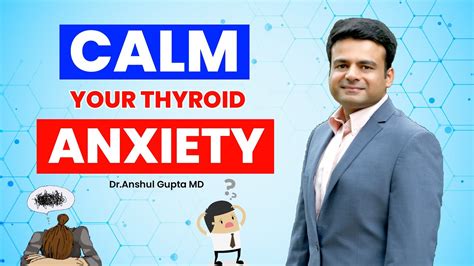 how to calm thyroid anxiety