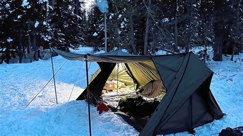 How To Camp In A Tent In The Winter