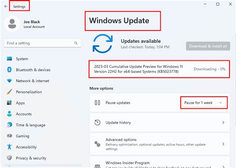 how to cancel a windows update in progress windows 11
