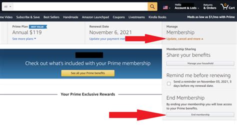 how to cancel amazon memberships and subscriptions