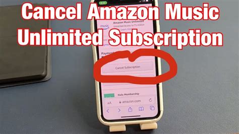 how to cancel amazon music subscription