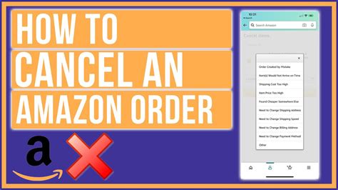 how to cancel amazon order refund