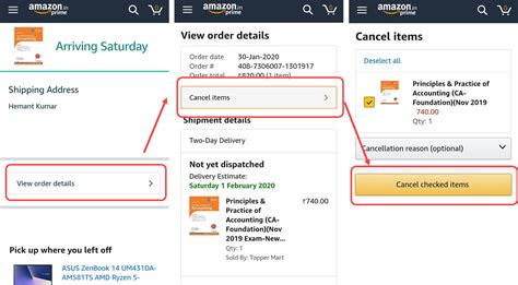 how to cancel an order on amazon flex