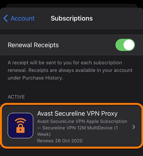 how to cancel avast secureline vpn