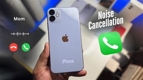 how to cancel background noise in iphone 15