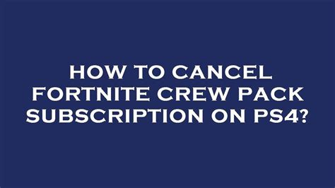 26 Top Photos Fortnite Crew Subscription Cancel How You Can Cancel