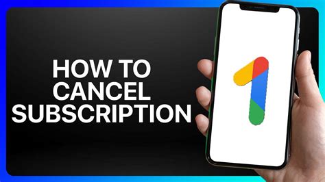 how to cancel google subscription in iphone