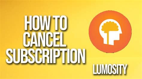 how to cancel lumosity subscription