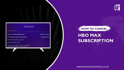 how to cancel my hbo max account