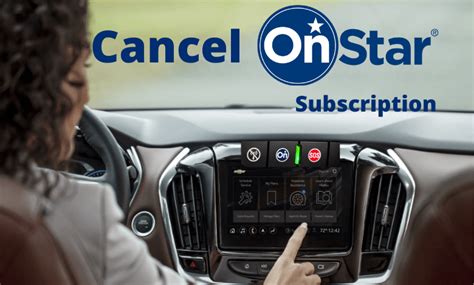 how to cancel onstar