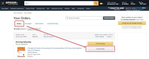 How To Cancel Order On Amazon On Computer