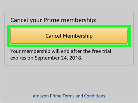 how to cancel prime with amazon