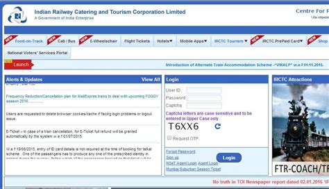 how to cancel railway e ticket with pnr number