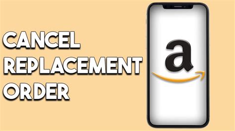 how to cancel replacement request in amazon