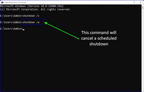 how to cancel shutdown timer in cmd