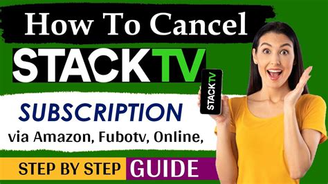 how to cancel stack tv on amazon ca