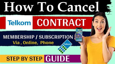 how to cancel subscription on telkom mobile