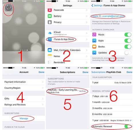how to cancel subscriptions on iphone apps