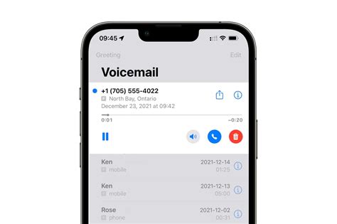how to cancel voicemail on iphone 13