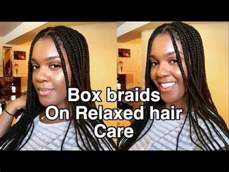 Stunning How To Care For Relaxed Hair After Braids For New Style