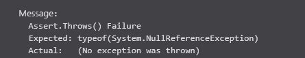 How To Catch Exception In Xunit