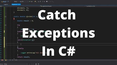 How To Catch Multiple Exceptions C