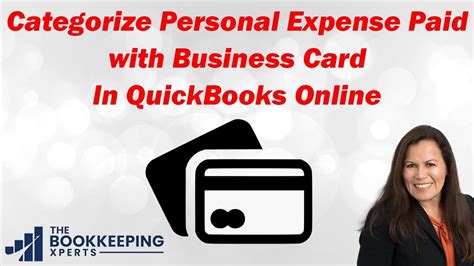 How To Categorize A Personal Expense In Quickbooks