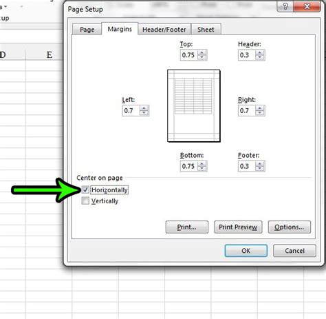 How To Center A Page Horizontally In Excel SpreadCheaters