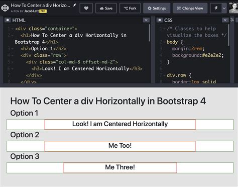 How To Center Div Horizontally Bootstrap