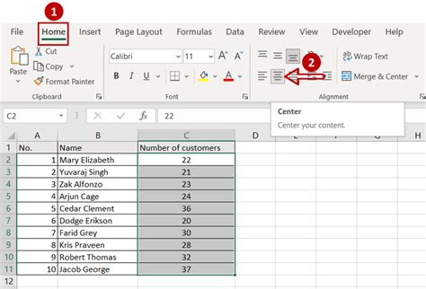 How To Center Table Horizontally In Excel