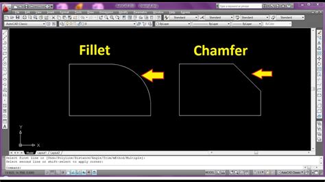 How To Chamfer In Autocad