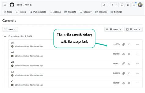 how to change a commit in github