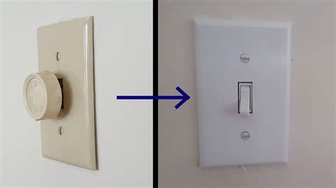 how to change a dimmer light switch to a normal light switch
