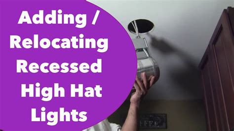 How To Change A High Hat Fixture