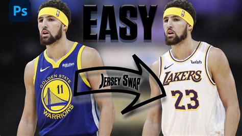how to change a player's jersey in photoshop