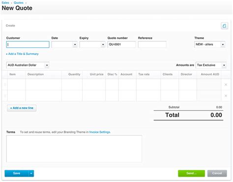 how to change a quote to an invoice in xero