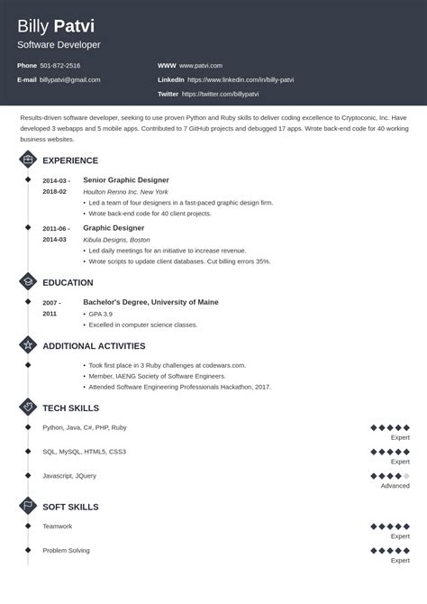 how to change a resume template in word