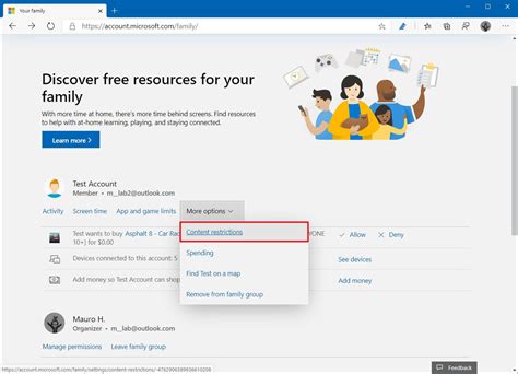 how to change age restriction in settings
