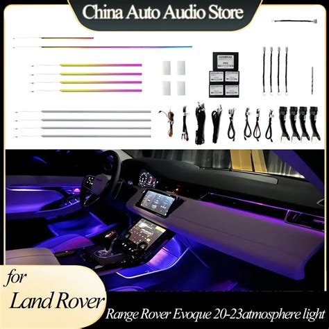 How To Change Ambient Lighting In Range Rover Evoque
