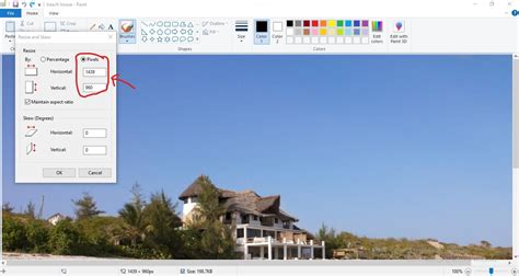 How To Change An Image Resolution In Paint