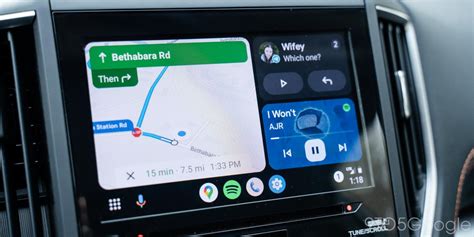 how to change android auto layout