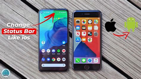How To Change Android Status Bar To Iphone