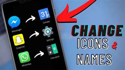 This Are How To Change App Icon And Name Android Tips And Trick