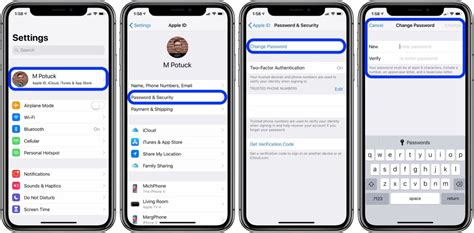 how to change apple id password without passcode